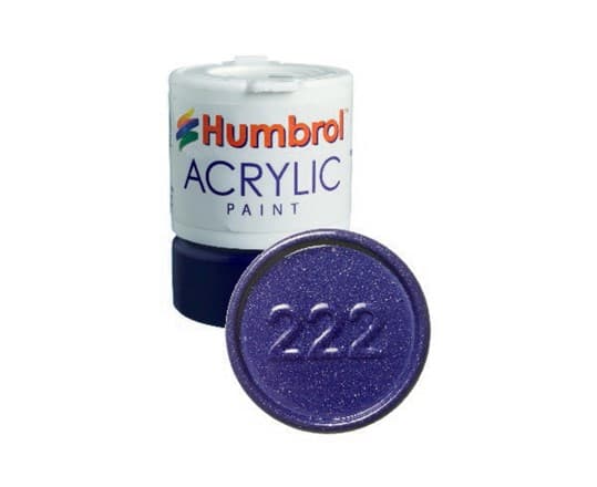 Acrylic maling Moonlight Blue 12ml - Metallic