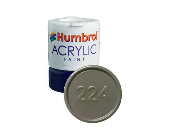 Acrylic maling Dark Slate Grey 12ml - Mat