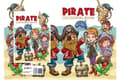 Miniatyrbild 3 av 3: Malebog A4 Pirate 1 med 16 sider