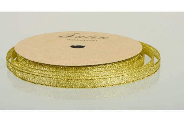 Vrige Metallicbånd 9mm 10m guld