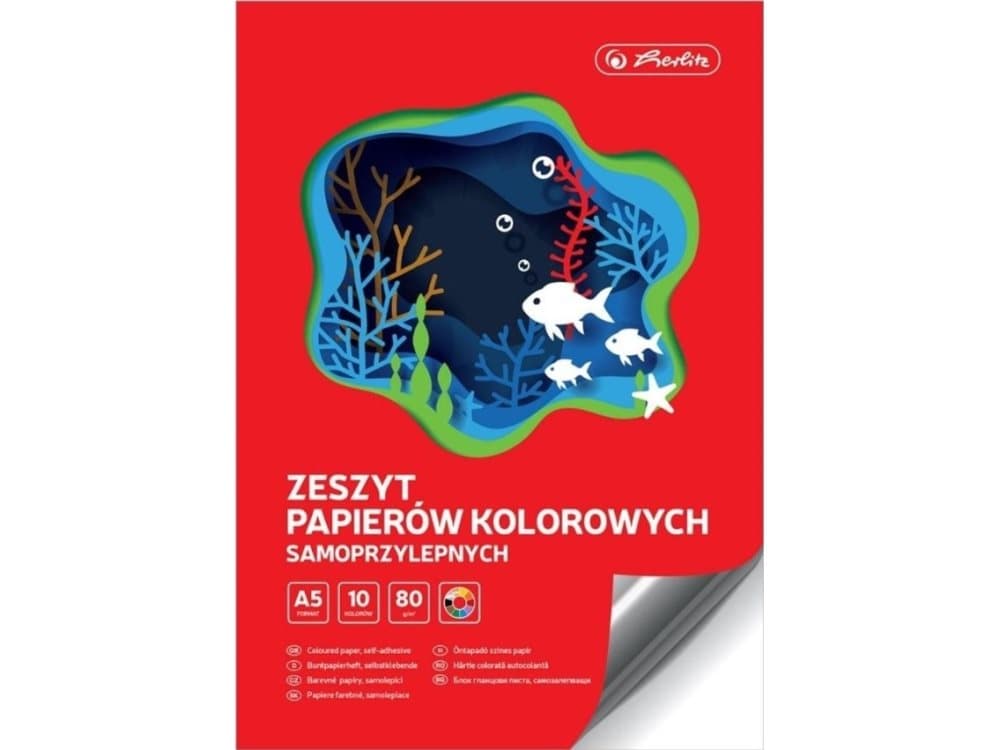 Notebook of self-adhesive papers A5/10K (10pcs) (440352) - 5901389586497
