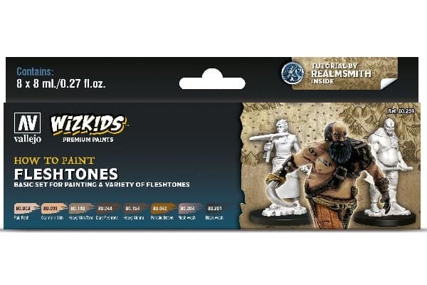 Vallejo Vallejo: Wizkids - Fleshtones 8x8 ml
