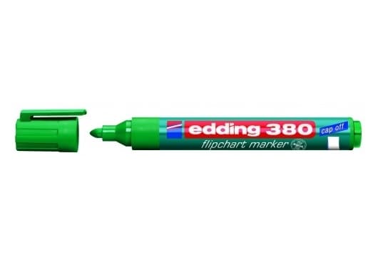 Edding 380, 1 styck, Grön, Fibre tip, Multifärg, Rund, 1,5 mm