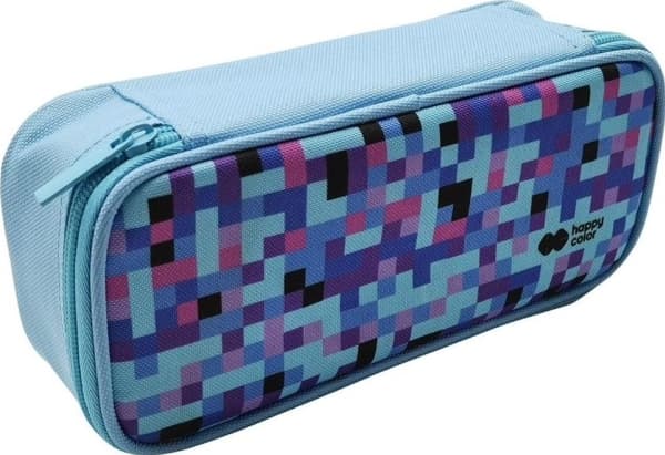 Pencil case XXX_GDD Pencil case Pixi blue rectangular with a zipper