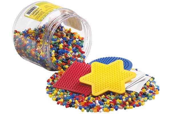 Hama pärlor 4000st +3ass pins