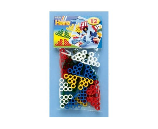 Hama maxi pärla fötter 12 st ass färger