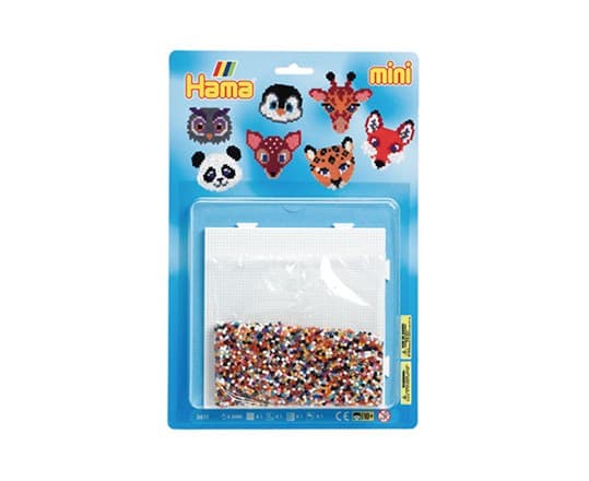 Hama mini blisterpak dyrehoveder