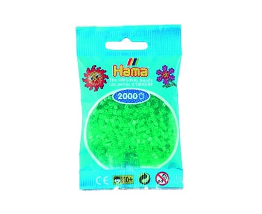 Hama mini pärlor träd grön