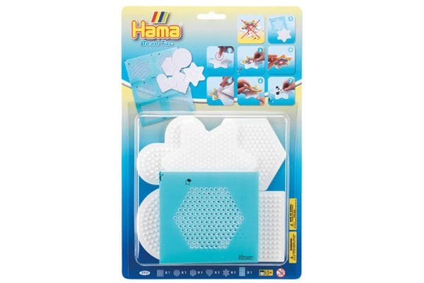 Hama midi 5 stiftplader+6 tarroja i blisterpakki
