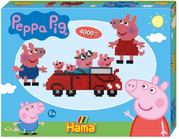 Hama Beads 7952, Flerfarget, 4000 stykker