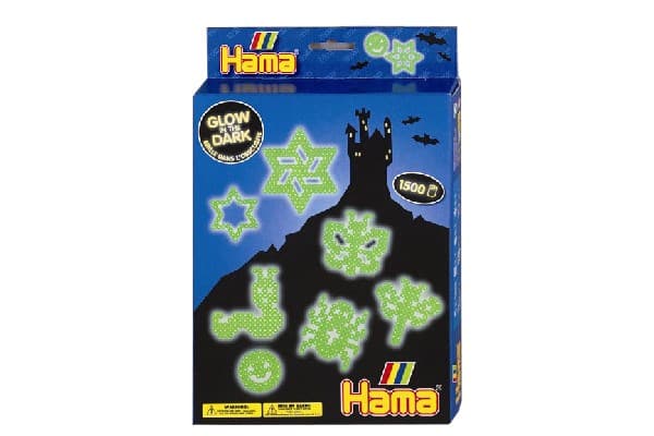 Hama midi presentförpackning Glow in the dark