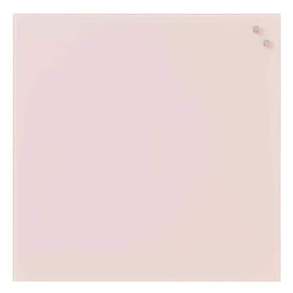 Magnetisk glassplate 45 x 45 cm pulver