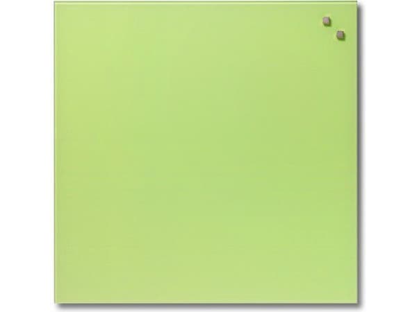 Magnetisk glastavle 45 x 45 cm retro green