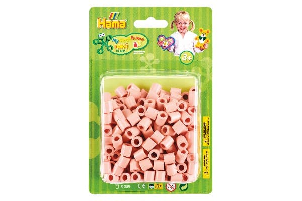 Hama maxi pärlor i blister 250 st. matt rosa