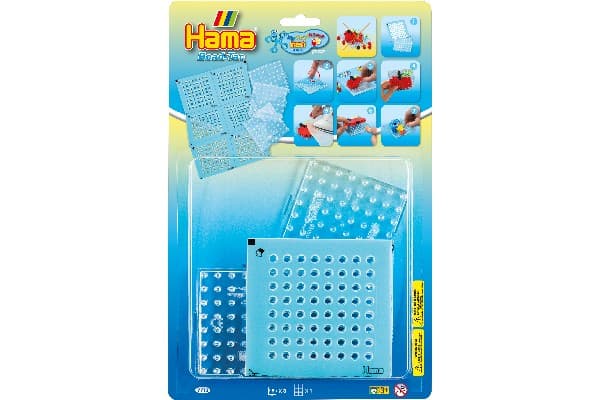Hama maxi 3 stiftplader+1 klistremerker i blisterpakning