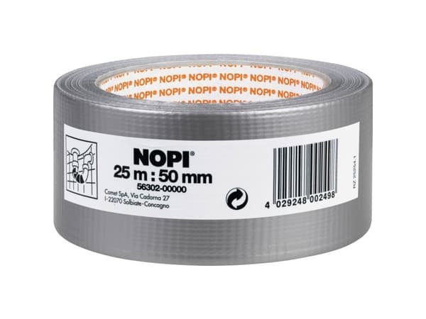 tesa 56302-00000-04 Reparaturbånd Sølv (L x B) 25 m x 50 mm 1 stk