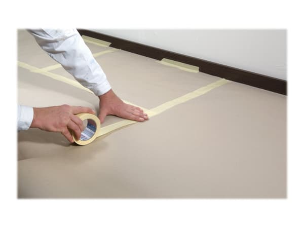 Tesa 4323 - Maskeringstejp - 30 mm x 50 m - lätt skrynklat papper - ljusbeige