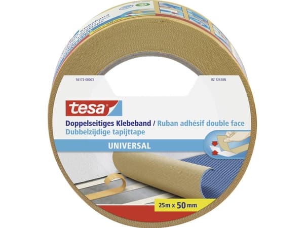Tesa - Dobbelsidig tape - 50 mm x 25 m