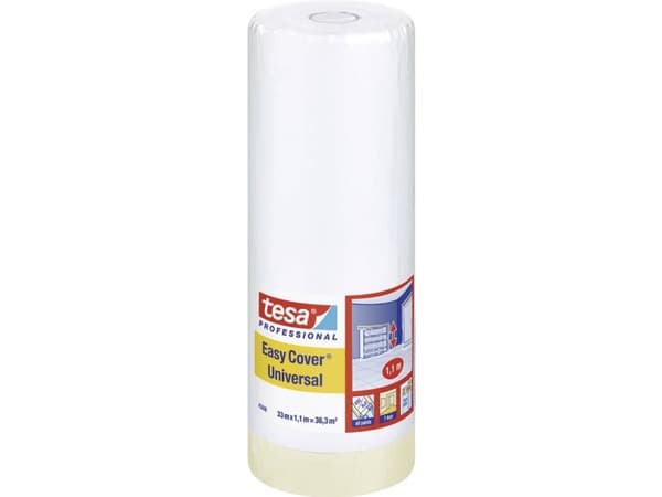 TESA 04368-00008-02, beige, 33000 x 1100 mm, polyetylentereftalatfolie (PET)