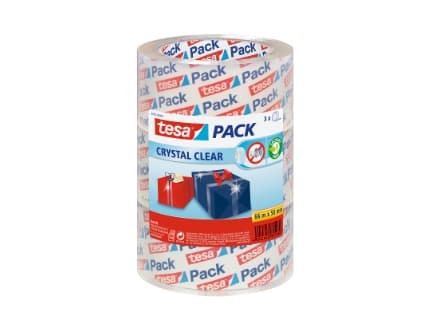 tesa ULTRA STRONG 57831-00000-01 Pakkebånd tesapack® Klar (L x B) 66 m x 50 mm 3 stk