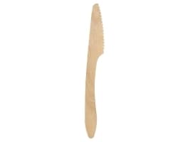 Bestick duni knivar, vaxade, 19 cm, påse med 100 stycken.