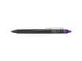 Miniatyrbilde 2 av 3: Pilot FriXion Point Clicker, Uttrekkbar gelépenn, Fiolett, Sort, Fiolett, Fint, 0,25 mm, 0,5 mm