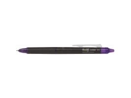 Pilot FriXion Point Clicker, Uttrekkbar gelépenn, Fiolett, Sort, Fiolett, Fint, 0,25 mm, 0,5 mm