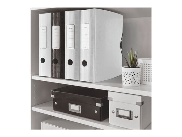 Leitz 180° Active WOW - Hevarmbuefil - bokryggbredde: 82 mm - for A4 - kapasitet: 500 ark - hvit