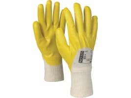 Arbejdshandsker, OX-ON® NBR Basic 8002, str. 8, pakke a 12 par