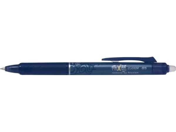 Rollerpen Pilot FriXion Clicker RT, 0,5 mm, blåsort
