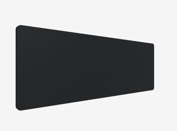 Pöytäseinä Edge 2000x700mm Kangas Fiji musta
