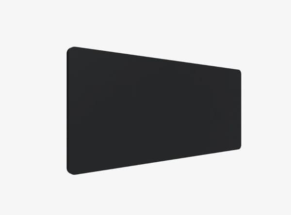 Pöytäseinä Edge 1600x700mm Kangas Fiji musta