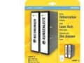 Pikkukuva 4 / 5: Avery Border Binder Labels, White 59 x 297mm (25), 25 arkkia, 59 x 297mm