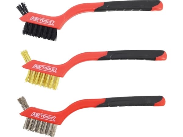 AWTools AWTOOLS WIRE BRUSHES MINI SET 3 pcs. AW40591