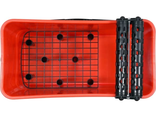 Yato YT-54750, Bygghink, Rektangulär, Polypropylen, Röd, 22 l