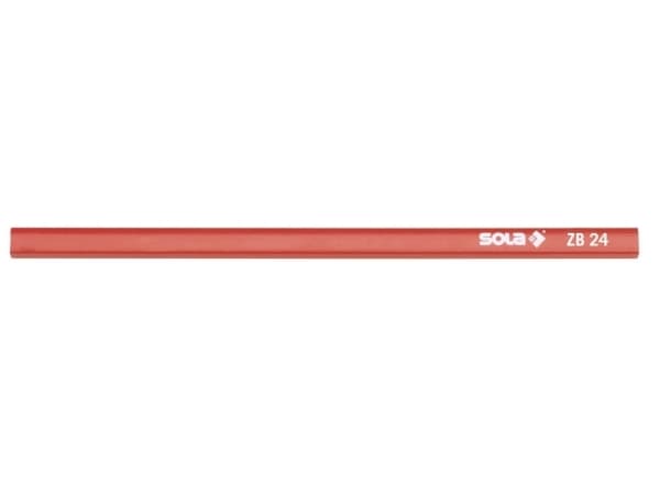 Sola snickarpenna ZB 24cm röd (SO66010520)