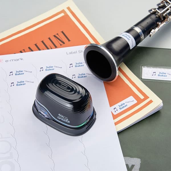 E-Mark Create COLOP - Svart- Elektronisk Stämpelmaskin