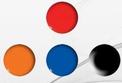 Tetis Magnets GM402-C4 Red
