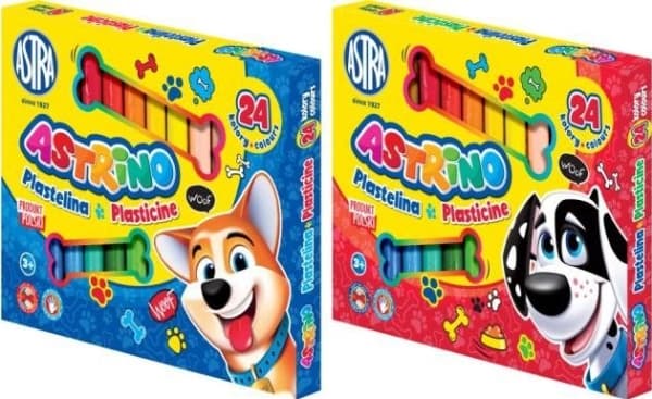 Astra Plasticine ASTRINO 24 farger Astra