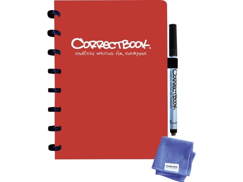 Correctbook DIN A5 red blanko DIN A5 red blanko Notesbog Rød DIN A5