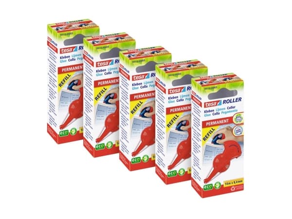 TESA 59110-00005-00, Rød, 8,4 mm, 14 m, 1 stykker