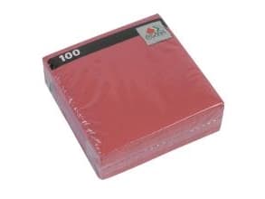 Serviett Fasana 33x33 cm 1-lags Bordeaux, 24 pk x 100 stk/lott