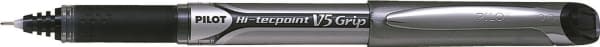 Pilot Hi-tecpoint V5 Grip, black, Svart, 0,3 mm