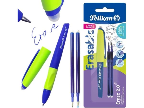 Pelikan Erase 2.0 penna blå