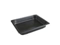 Miniatyrbild 4 av 5: Plastbricka 1/2GN hög PP svart 327x268x50mm 3350ml 100 st/lådan - (100 st)