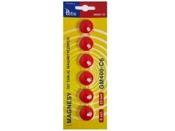 Tetis Magneetit GM400-C6 Punainen