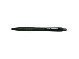 Pencil sort 0,7mm m/click gummigreb viskelæder