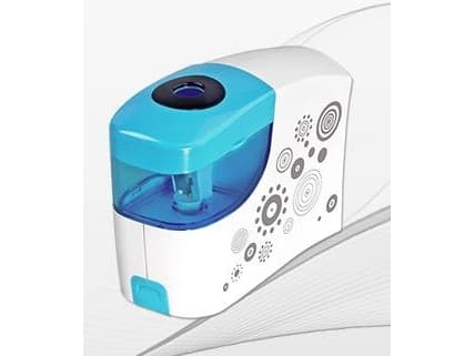Tetis Battery operated pencil sharpener, blue