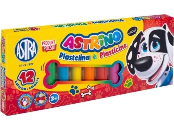 Astra Plasticine ASTRINO 12 farger Astra