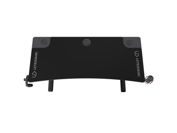 Ultradesk Cruiser, Rak, Rektangulär form, Spela, Svart, Svart, Svart